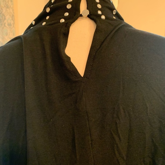 Belldini black plus size 3x with mesh sleeves so pretty - Picture 7 of 10